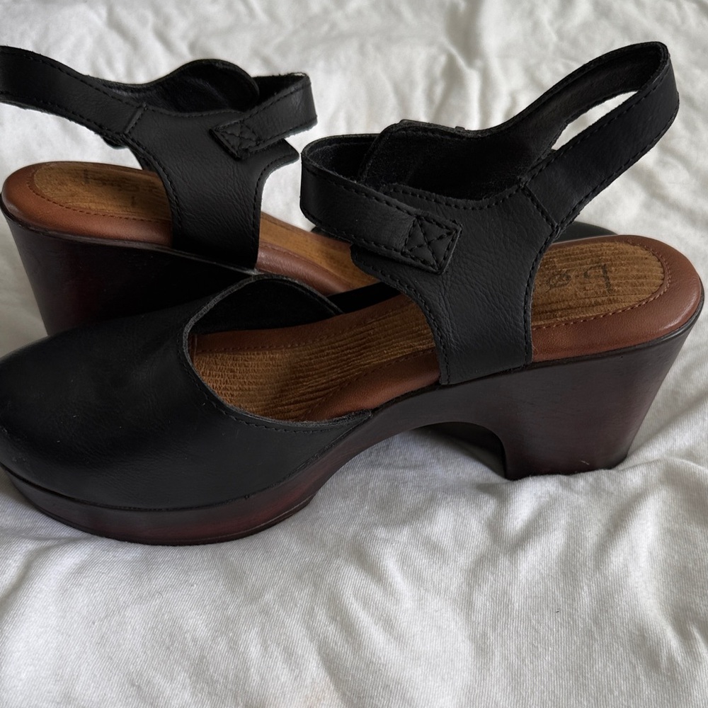 Black bøc Clogs - Picture 7 of 9